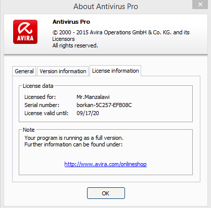 Avira antivirus pro activation code 2018